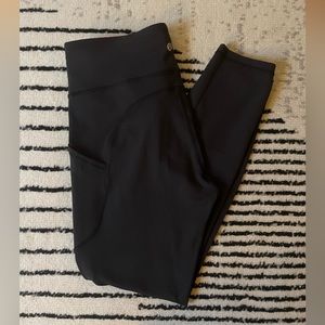 Lululemon Black Workout Leggings with Pockets